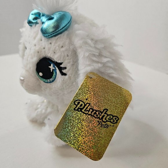 Gund P.Lushes Pets Bianca Blings White Puppy Plush Stuffed Animal Toy - Picture 3 of 11